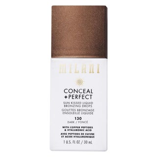 Milani Conceal + Perfect Sun Kissed Liquid Bronzing Drops - Dark/130