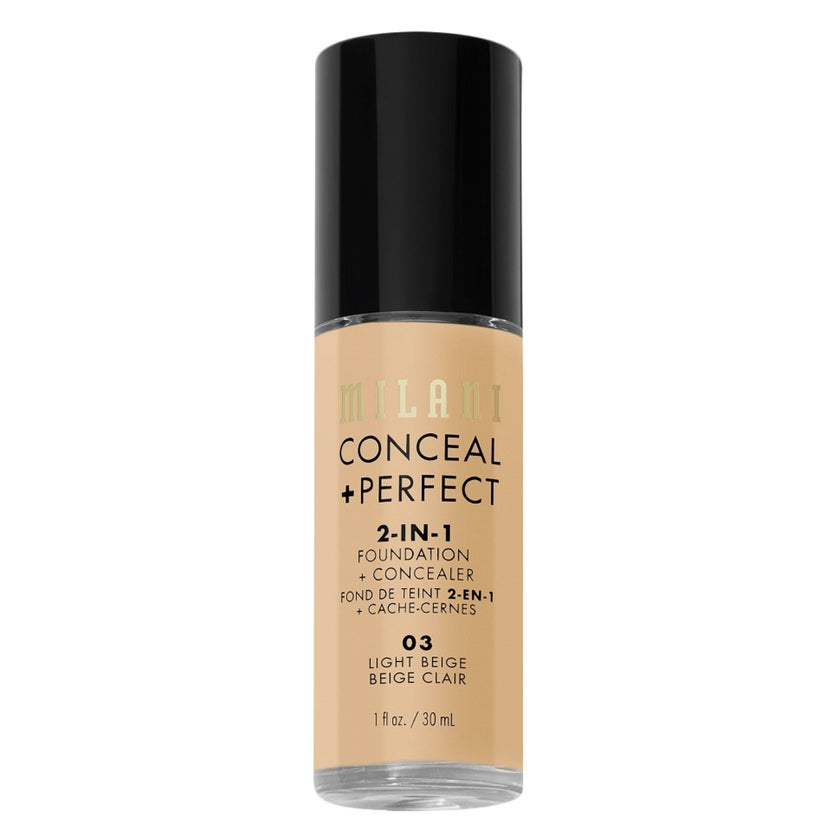 Milani Conceal + Perfect 2-In-1 Foundation - Light Beige/03