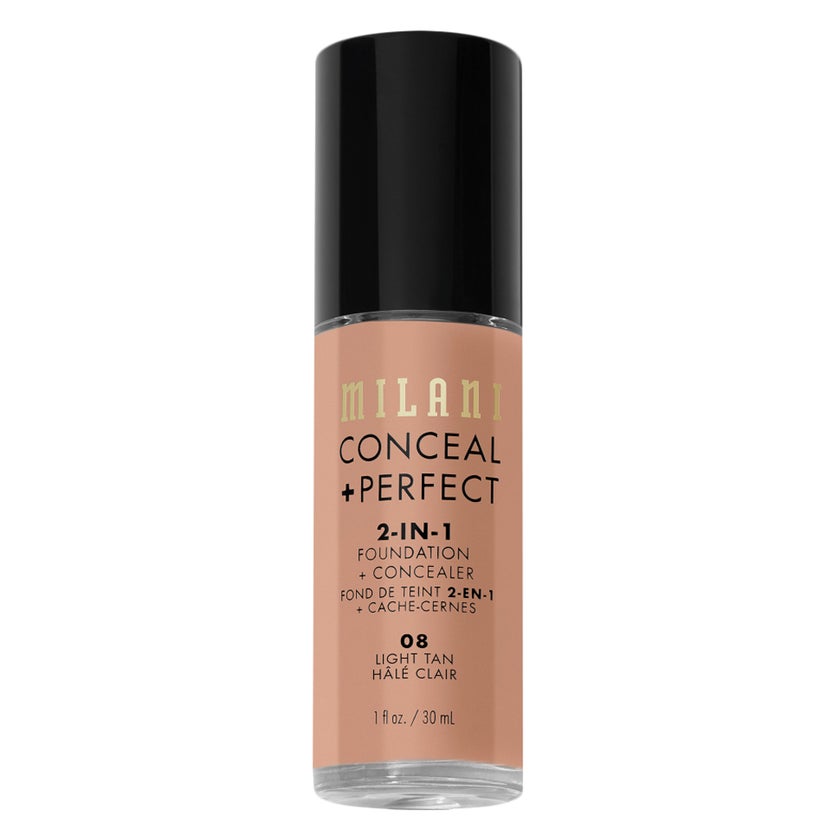 Milani Conceal + Perfect 2-In-1 Foundation - Light Tan/08