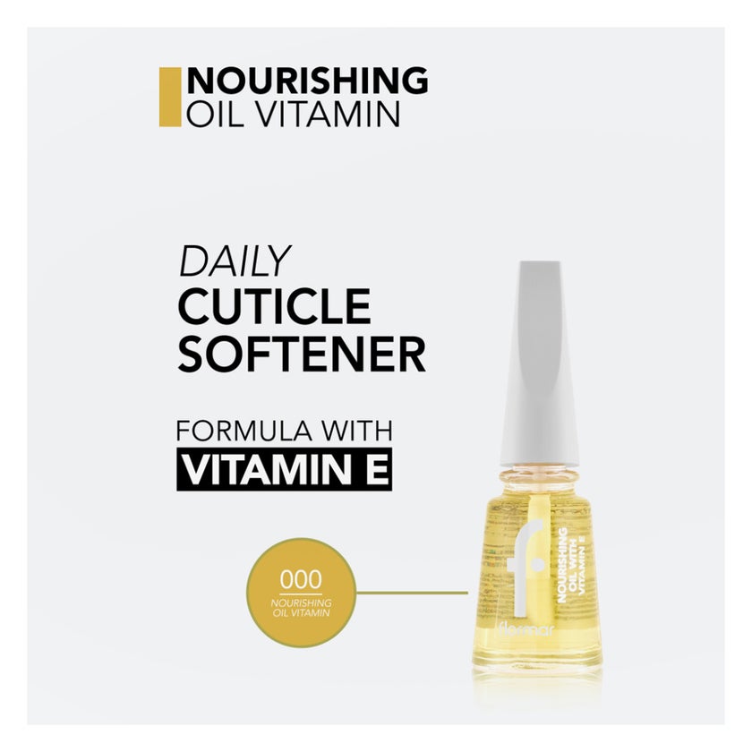 Flormar Nourishing Nail & Cuticle Care Oil