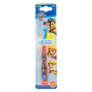 Mr.White Soft Toothbrush With Suction Cup, Paw Patrol Design