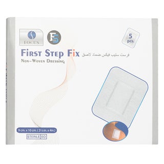 First Step Fix Non-Woven Wound Dressing, 9 x 10cm - 5 Bandages