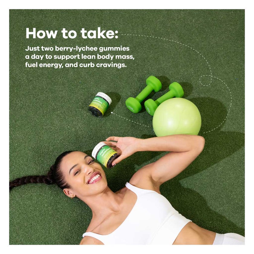 Nutrili Mighty Metabolism & Digestion Gummies, Berry-Lychee - 60 Gummies