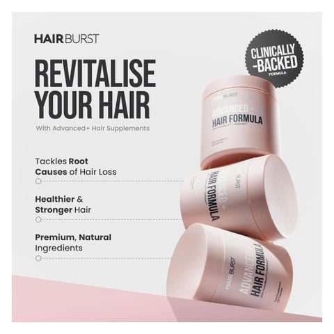 Hairburst Advanced + Hair Formula Capsules - 120 Capsules