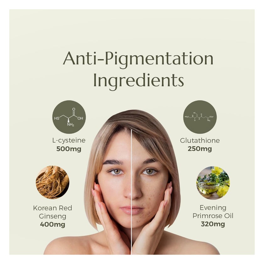 B'spoke Anti-Pigmentation Capsules, Radiant Skin - 60 Capsules