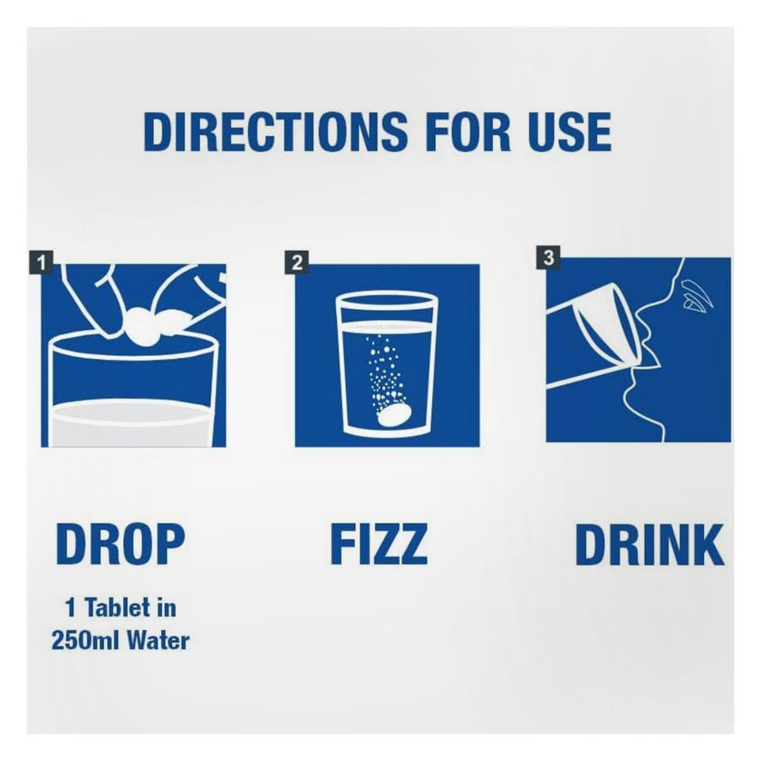 Fast&Up Reload Electrolyte Effervescent, Peach Ice Tea - 20 Tablets