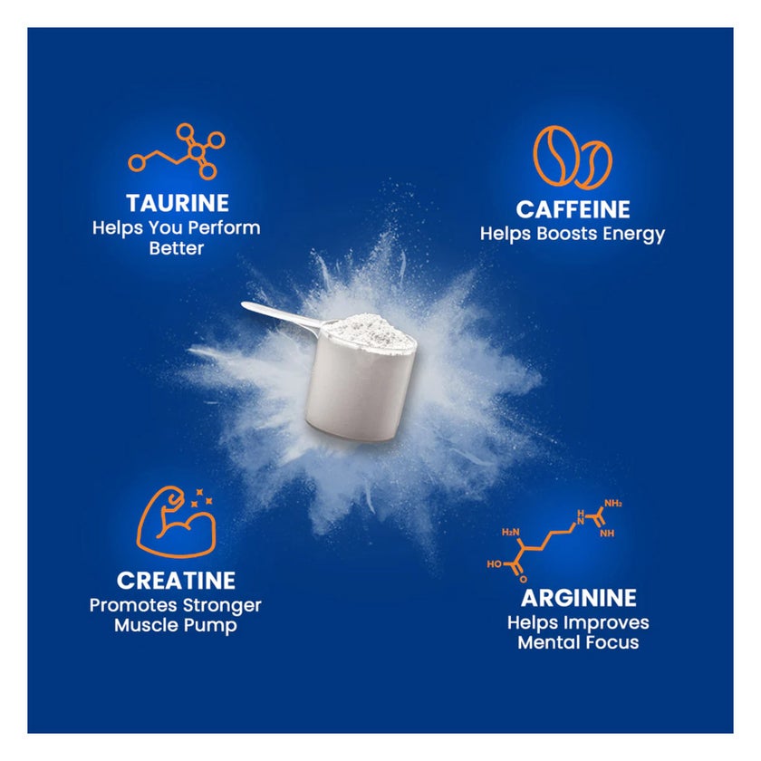 Fast&Up Pre-Workout Powder, Watermelon - 300g