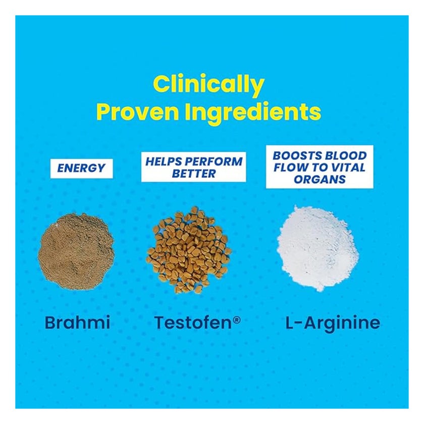 Fast&Up Man Extend Effervescent Tablets, Fizzy Peach - 20 Tablets