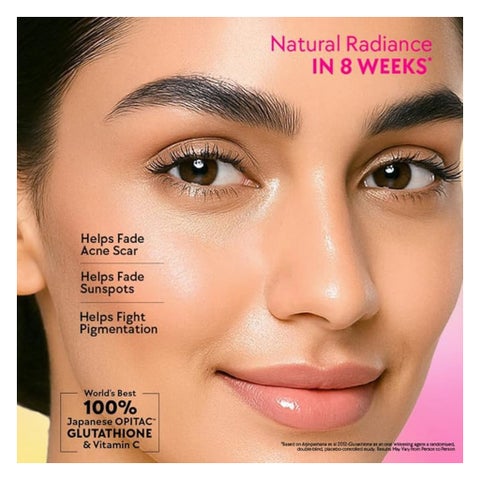 Chic Nutrix Glow Skin Radiance Effervescent, Strawberry Lemon - 10 Tablets