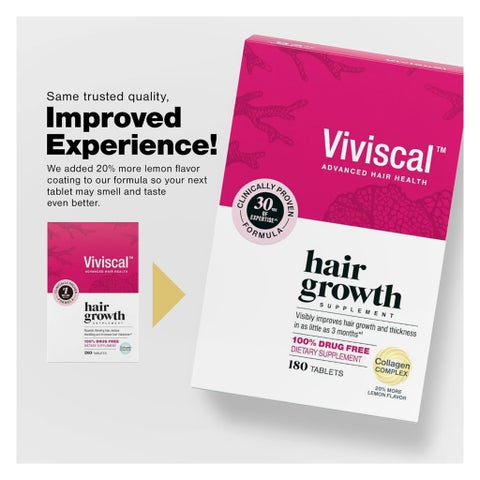 Viviscal Advanced Women Hair Growth Tablets - 180 Tablets
