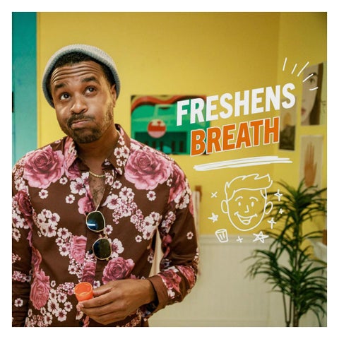 The Breath Co. Fresh Breath Mouth Wash, Clean Mint - 500ml
