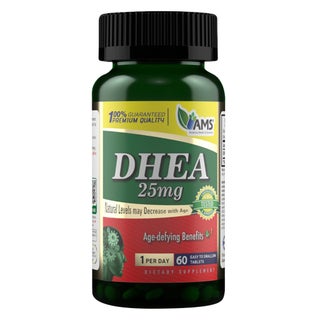 AMS DHEA 25mg Tablets, Age Defying Benefits - 60 Tablets