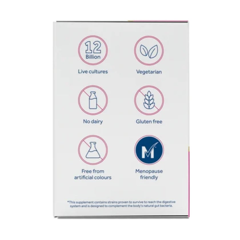 Optibac Vitality & Balance Women's Wellbeing Capsules, Digestive Support - 30 Capsules