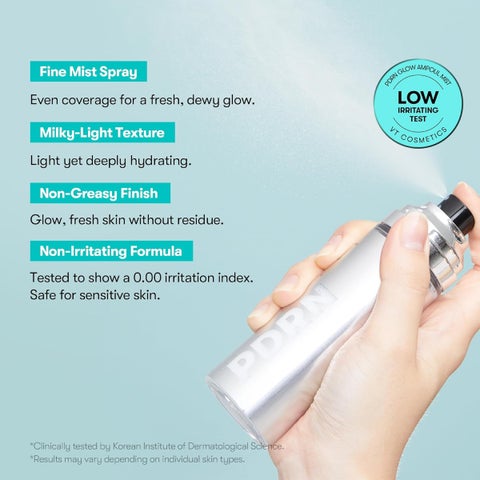 VT Cosmetics PDRN Glow Ampoule Mist Spray - 100ml
