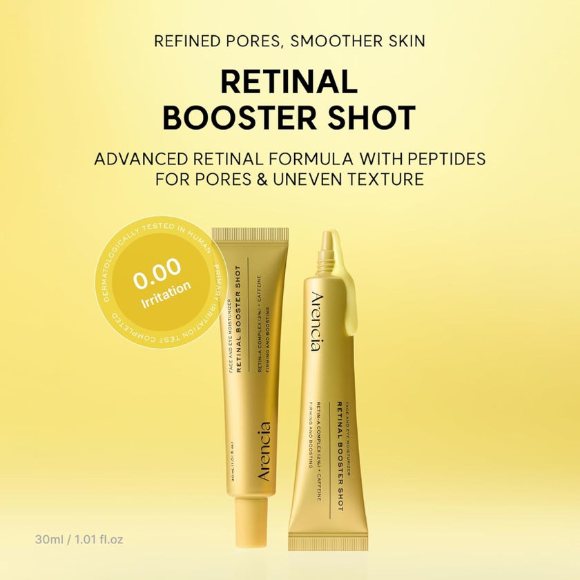 Arencia Retinal Booster Shot, Face & Eye Cream - 30ml