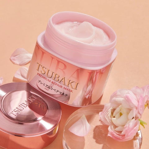 Tsubaki Pink Premium Repair Hair Mask - 180g