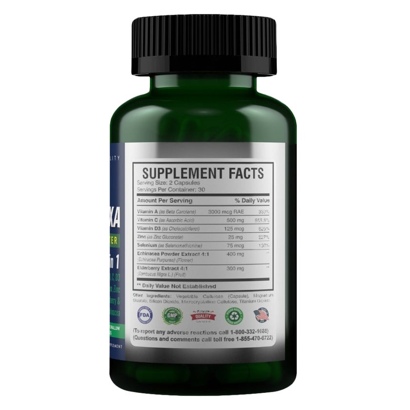 AMS Immunnexa 7-In-1 Capsules, Immune Booster - 60 Capsules