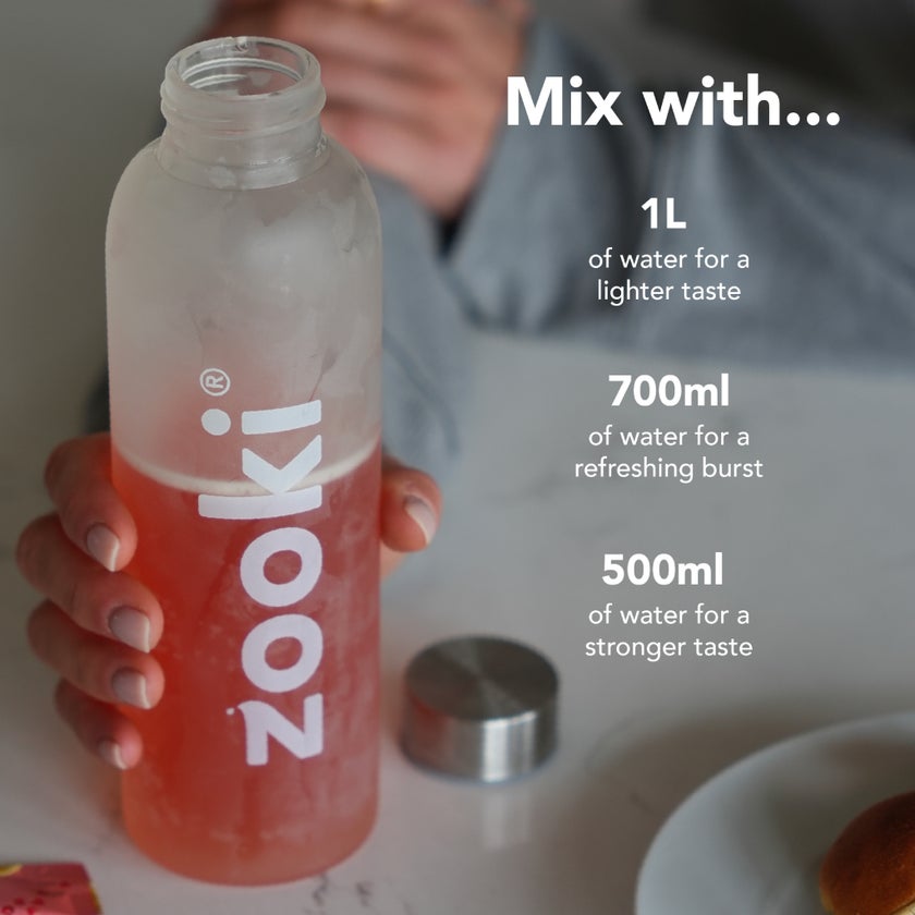 Zooki Hydration+ Skin Radiance Sachets, Pomegranate Lemon - 7 sachets