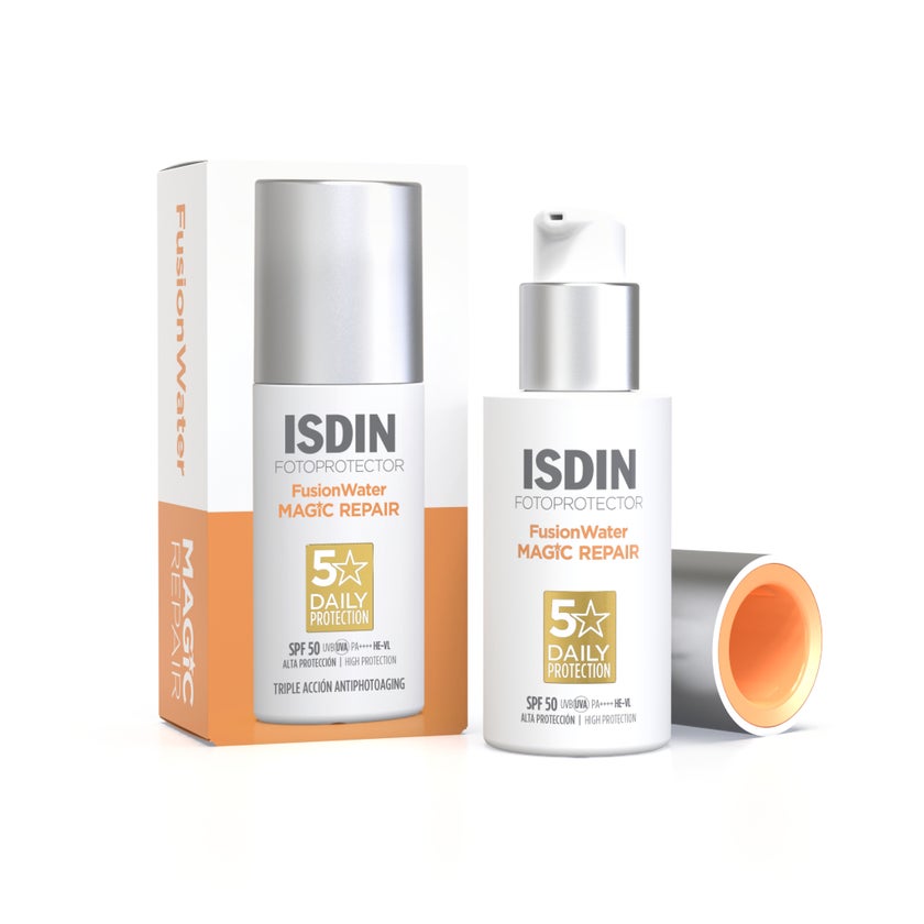 Isdin Fotoprotector SPF 50 Fusion Water Magic Repair Sunscreen - 50ml
