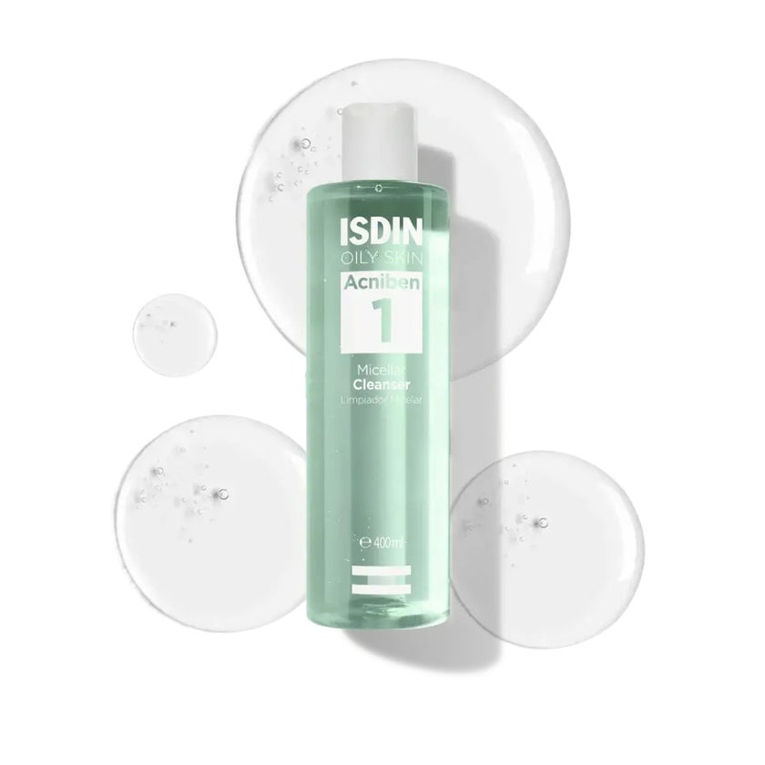 Isdin Oily Skin Acniben Micellar Cleanser Solution - 400ml