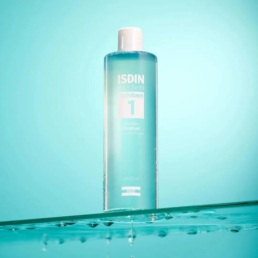 Isdin Oily Skin Acniben Micellar Cleanser Solution - 400ml