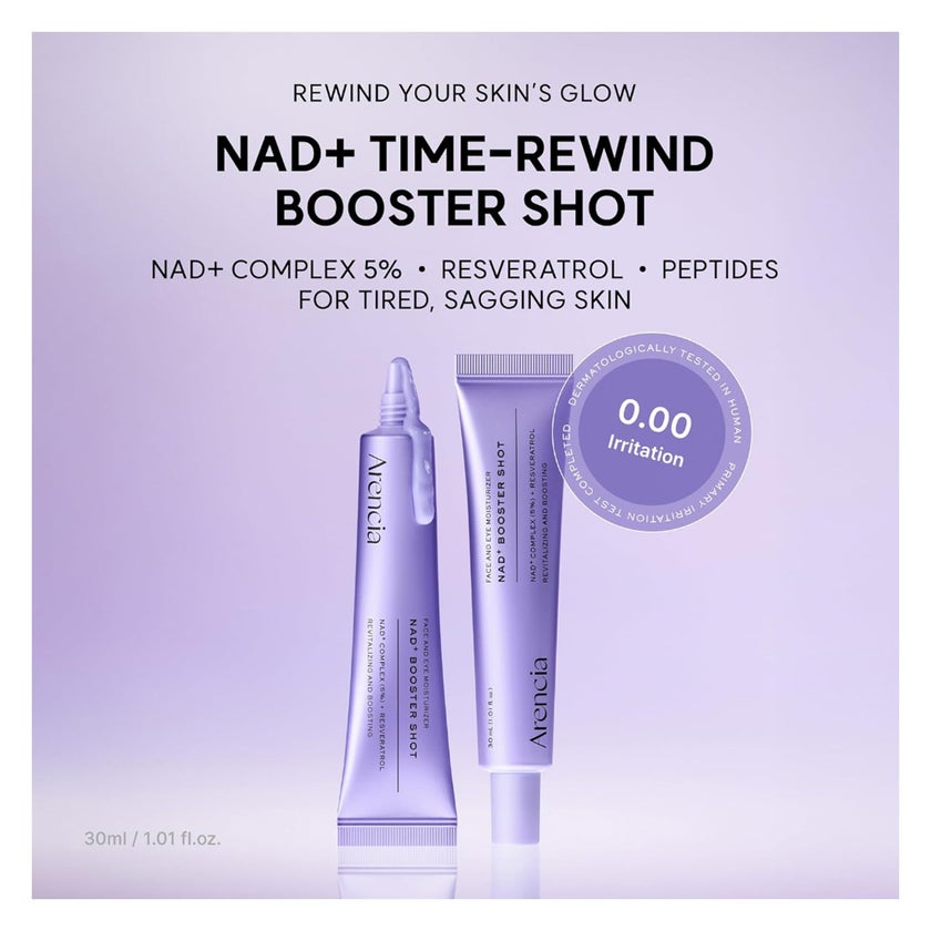 Arencia NAD+ Booster Shot, Revitalizing & Boosting - 30ml