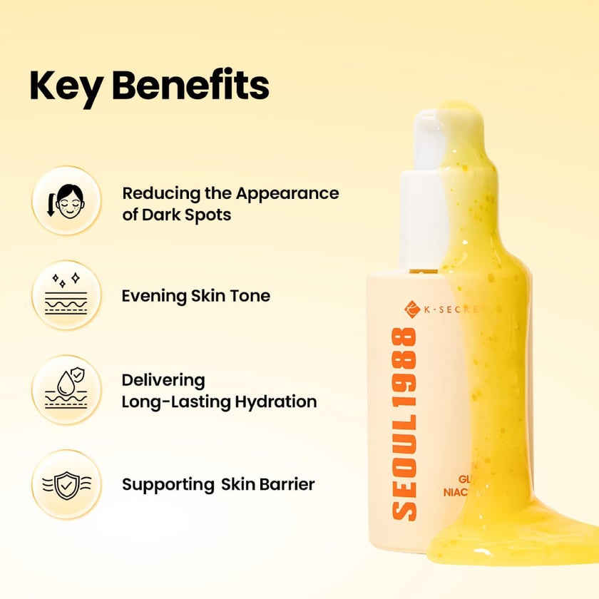 K-Secret Seoul 1988 Niacinamide 15% + Yuja Glow Serum - 30ml
