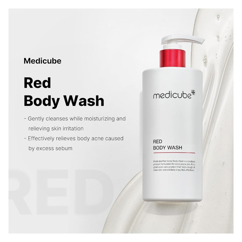 Medicube Red Acne Body Wash - 400g