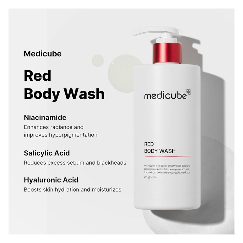 Medicube Red Acne Body Wash - 400g