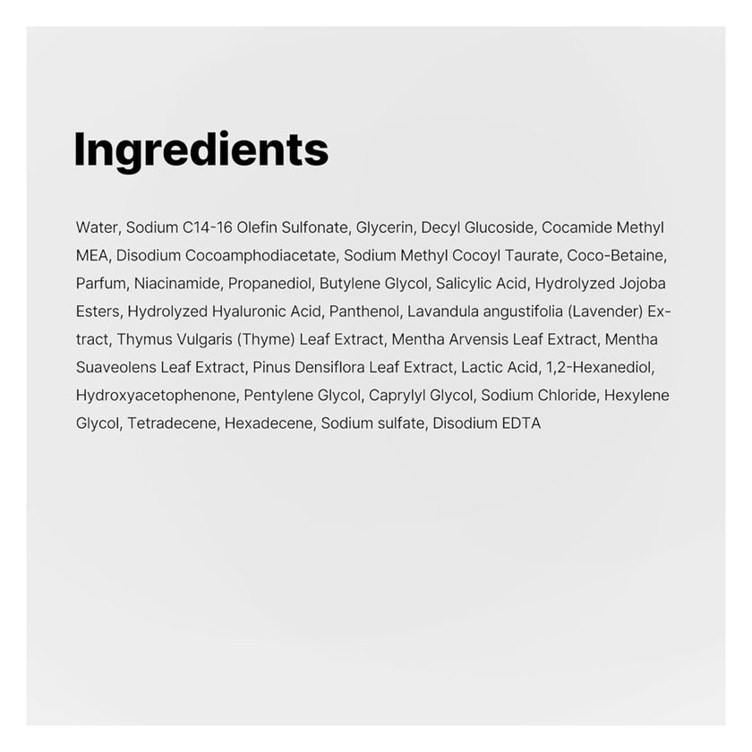 Medicube Red Acne Body Wash - 400g