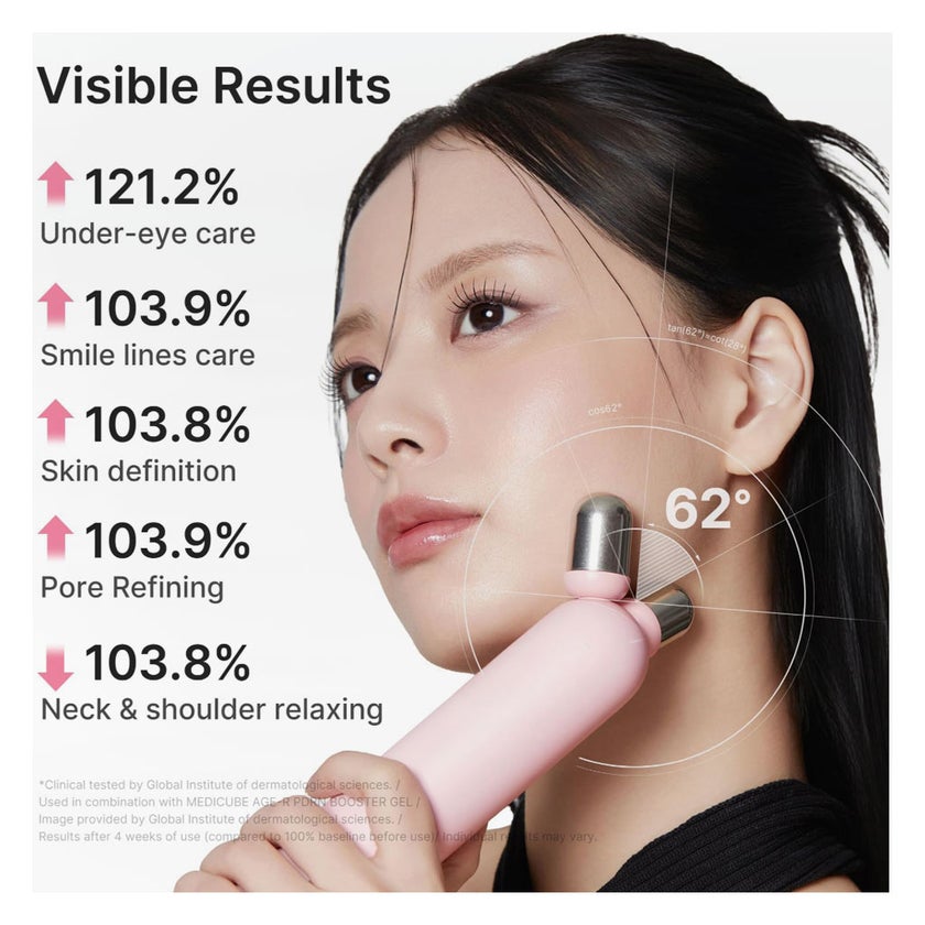Medicube Age-R V Roller - Pink