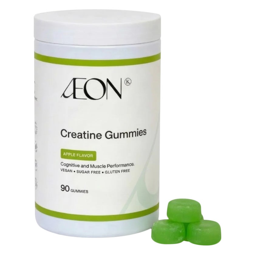 Aeon Kore Creatine Gummies, Apple Flavor - 90 Gummies