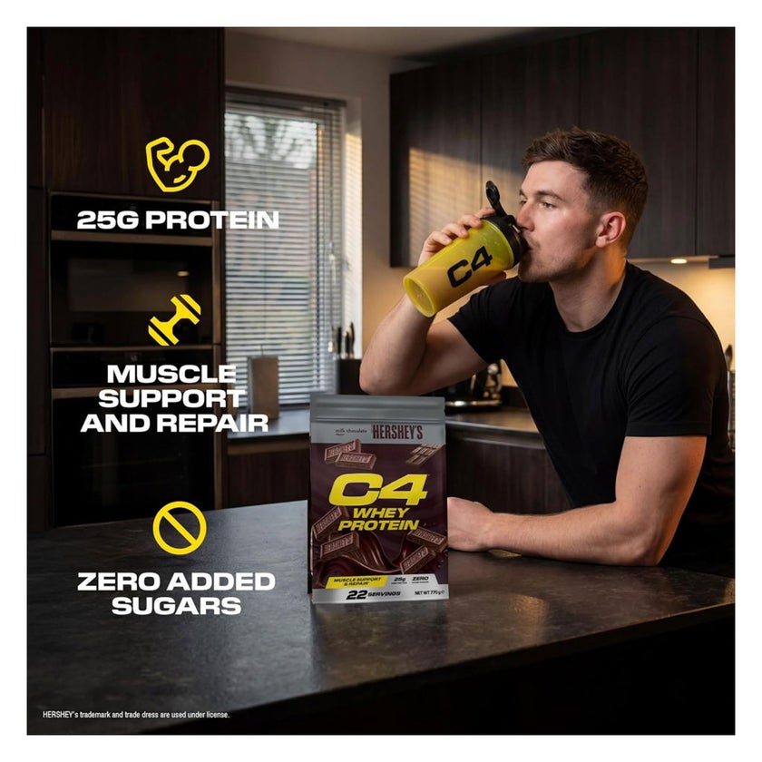 Cellucor C4 Hershey's Whey Protein, Milk Chocolate - 770g