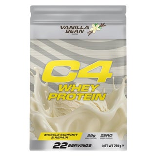 Cellucor C4 Whey Protein, Vanilla Bean - 759g