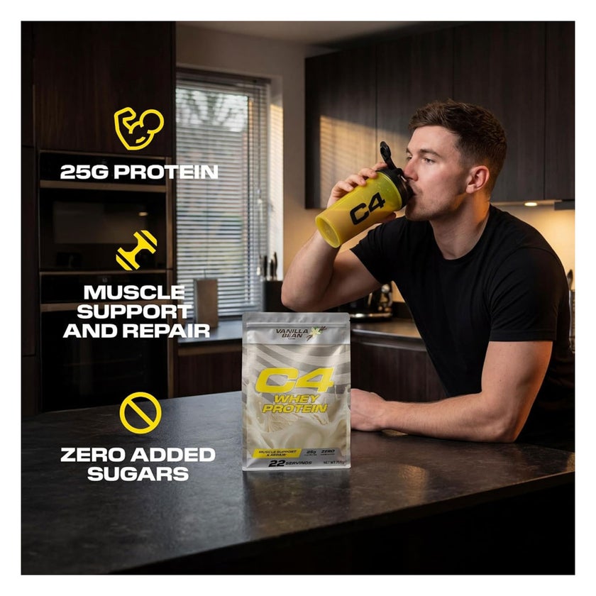 Cellucor C4 Whey Protein, Vanilla Bean - 759g