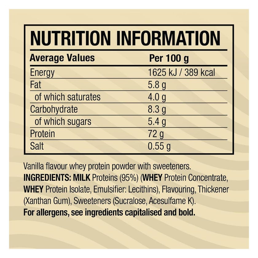 Cellucor C4 Whey Protein, Vanilla Bean - 759g