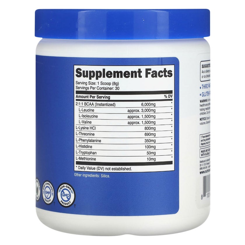 Nutricost Essential Amino Acid Powder - 249g