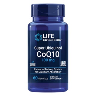 Life Extension Super Ubiquinol CoQ10 100mg Softgels - 60 Softgels