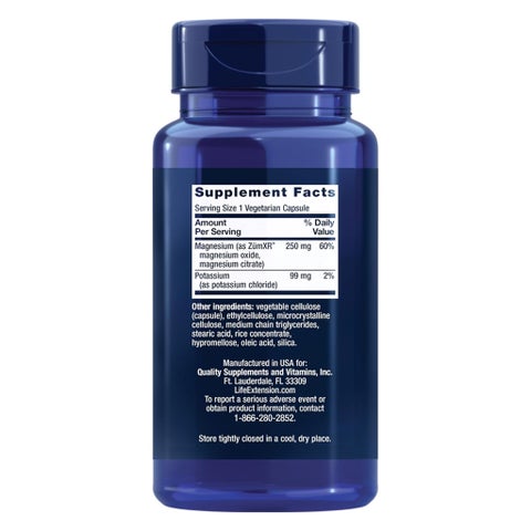 Life Extension Potassium With Extend-Release Magnesium - 60 Capsules