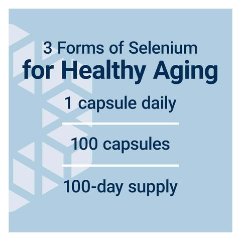 Life Extension Super Selenium Complex Capsules, Healthy Aging - 100 Capsules