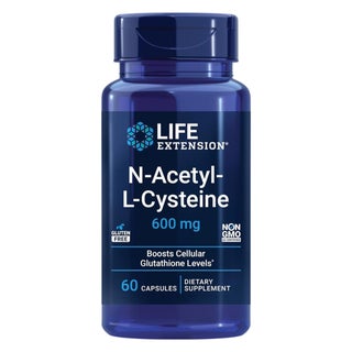 Life Extension N-Acetyl-L-Cysteine 600mg Capsules - 60 Capsules