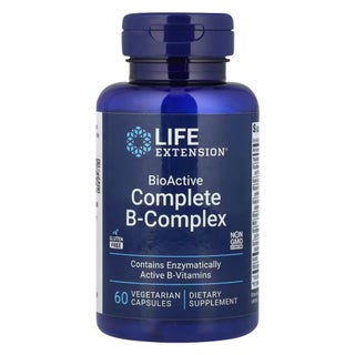 Life Extension Bioactive Complete B-Complex Capsules - 60 Capsules