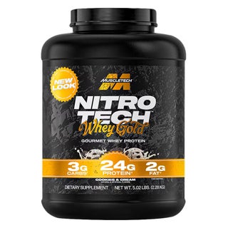 MuscleTech Nitro Tech Whey Gold Protein, Cookies & Cream - 2.28kg