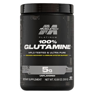 MuscleTech 100% Glutamine Powder, Recovery & Immune Support - 300g