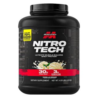 MuscleTech Nitro Tech Whey Protein, Vanilla Cream - 1.81kg