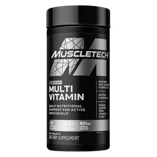 MuscleTech Platinum Multi-Vitamin Tablets, Immune Support - 90 Tables