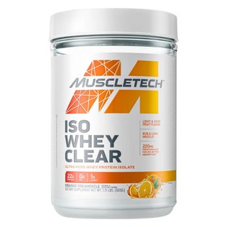 MuscleTech Iso Whey Clear Isolate, Orange Dreamsicle - 505g