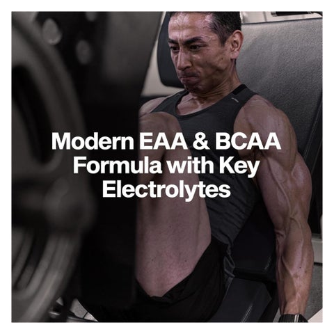 MuscleTech Platinum 100% EEA + Electrolytes Powder, Grape - 387g
