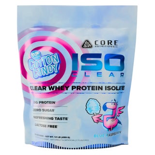 Core Nutritionals ISO Clear Whey Protein Isolate, Blue Raspberry - 499g