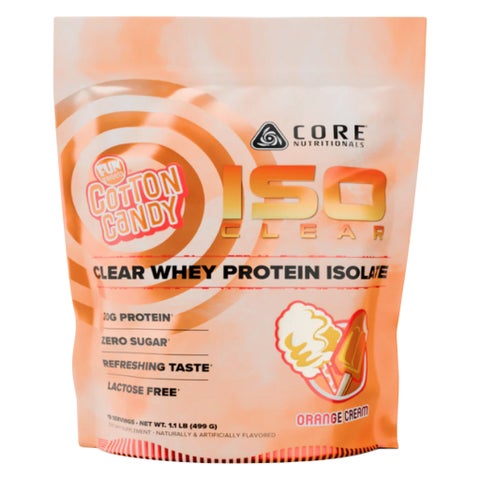 Core Nutritionals ISO Clear Whey Protein Isolate, Orange Cream - 499g